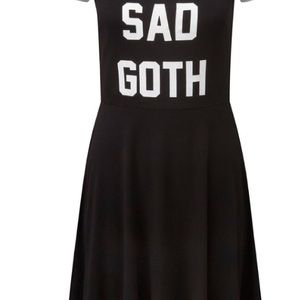 Killstar Sad Goth Babydoll Dress